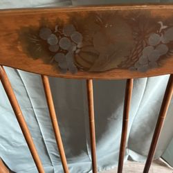 Old Wooden Rocking Chair 