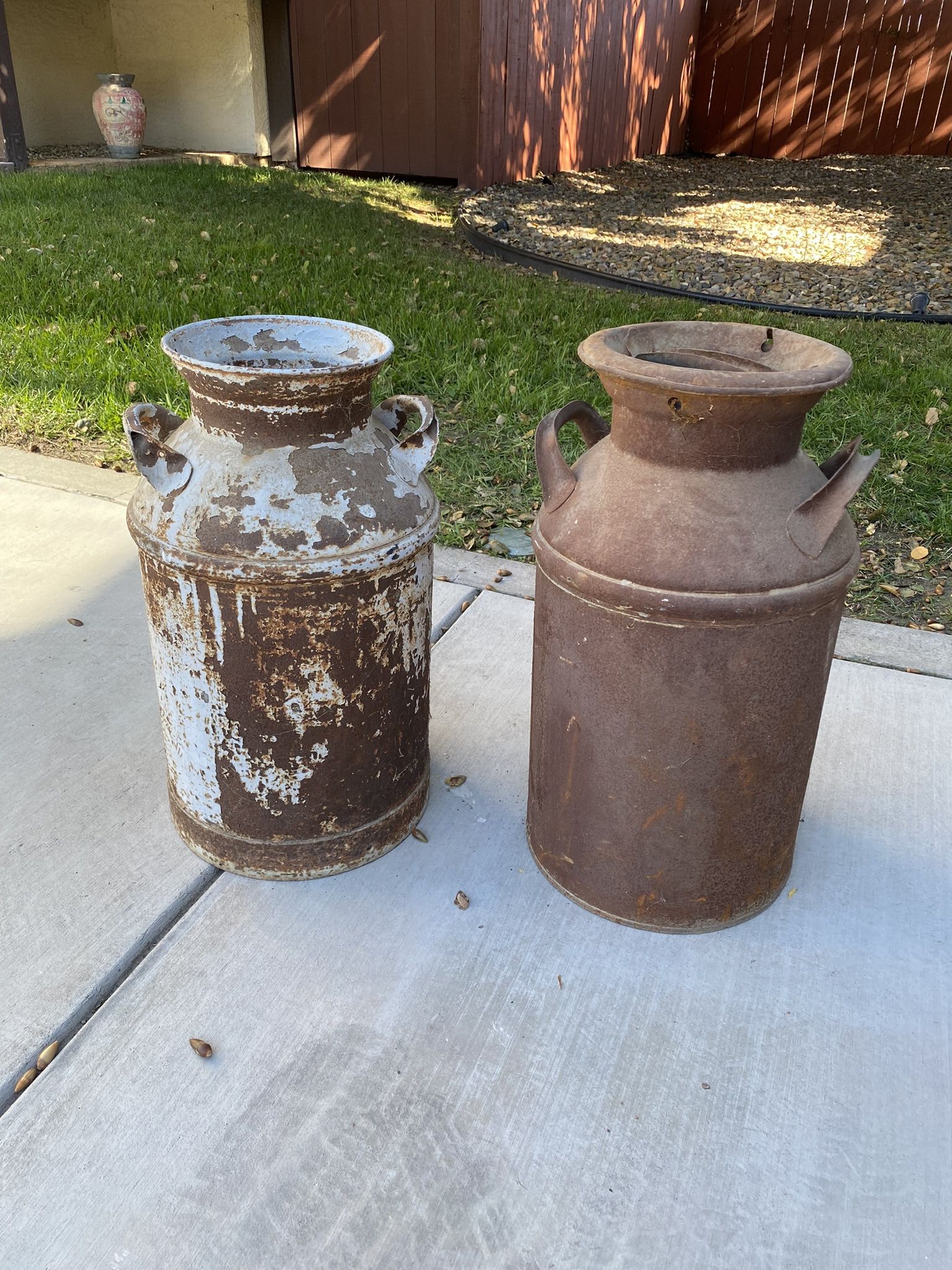 Vintage Milk Cans