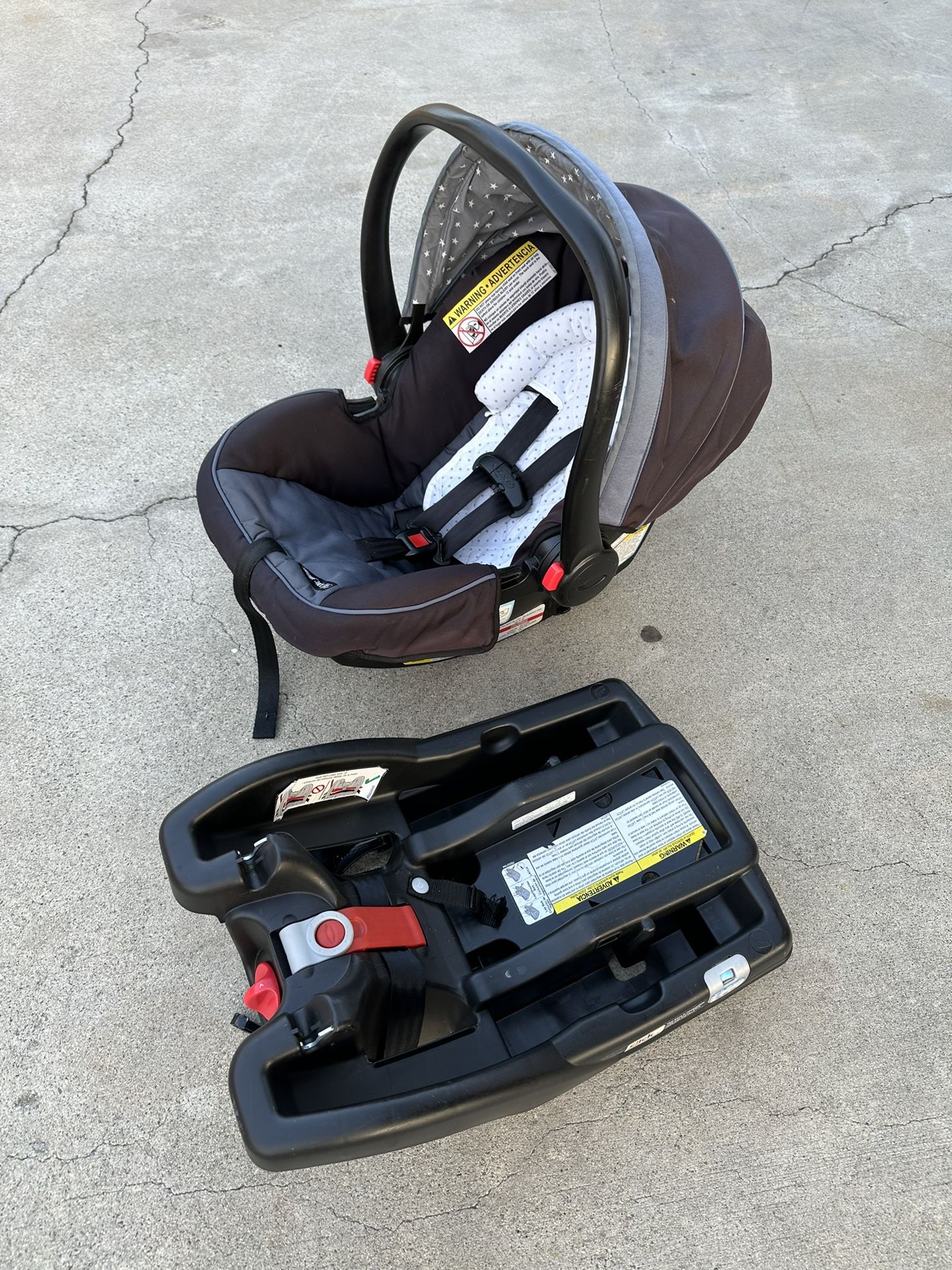 Baby Car Seat w/Base