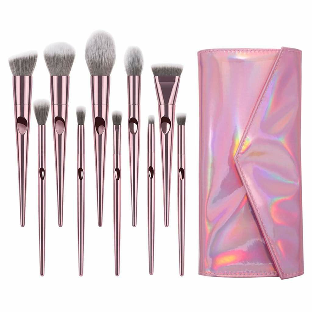 Artistic makeup brush set