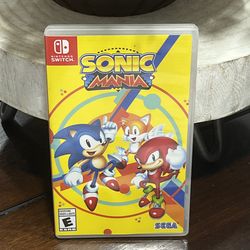 Sonic Mania Nintendo Switch Video Game with Case