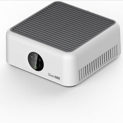 Home HEPA Air Purifier 3 Speed Control, 2/4/8H Timer, Filter Indicator, Ambient Light, 360° Outlet, Suitable for Living Rooms, Home Offices, Car Cup H