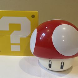 Universal Studio Super Nintendo World Toadstool Mario Mushroom Soup Bowl w Box