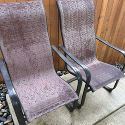 Two Outdoor Chairs - Free