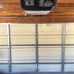 16' Garage Door With Opener 