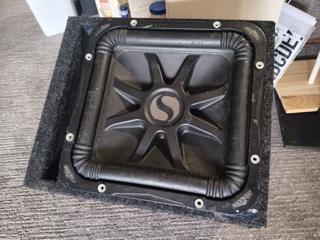 Kicker L5 S Series 12in Dual 4 Ohm Wired To 2 Ohm Square Series Sub