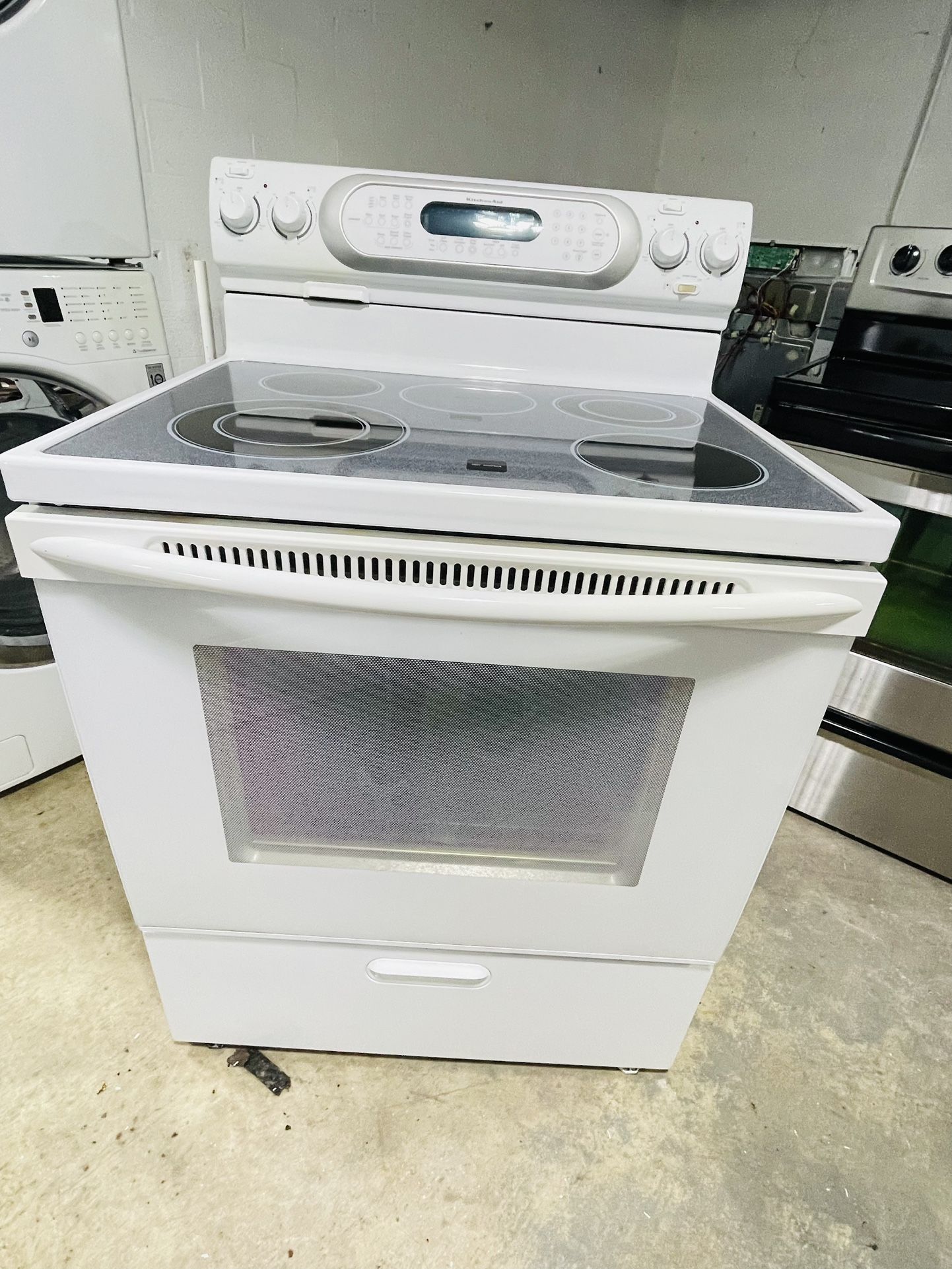 Kitchenaid Glass Top Stove