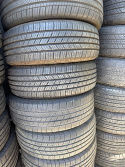 205/55r16 Michelin tires en excelentes condiciones de vida las 4