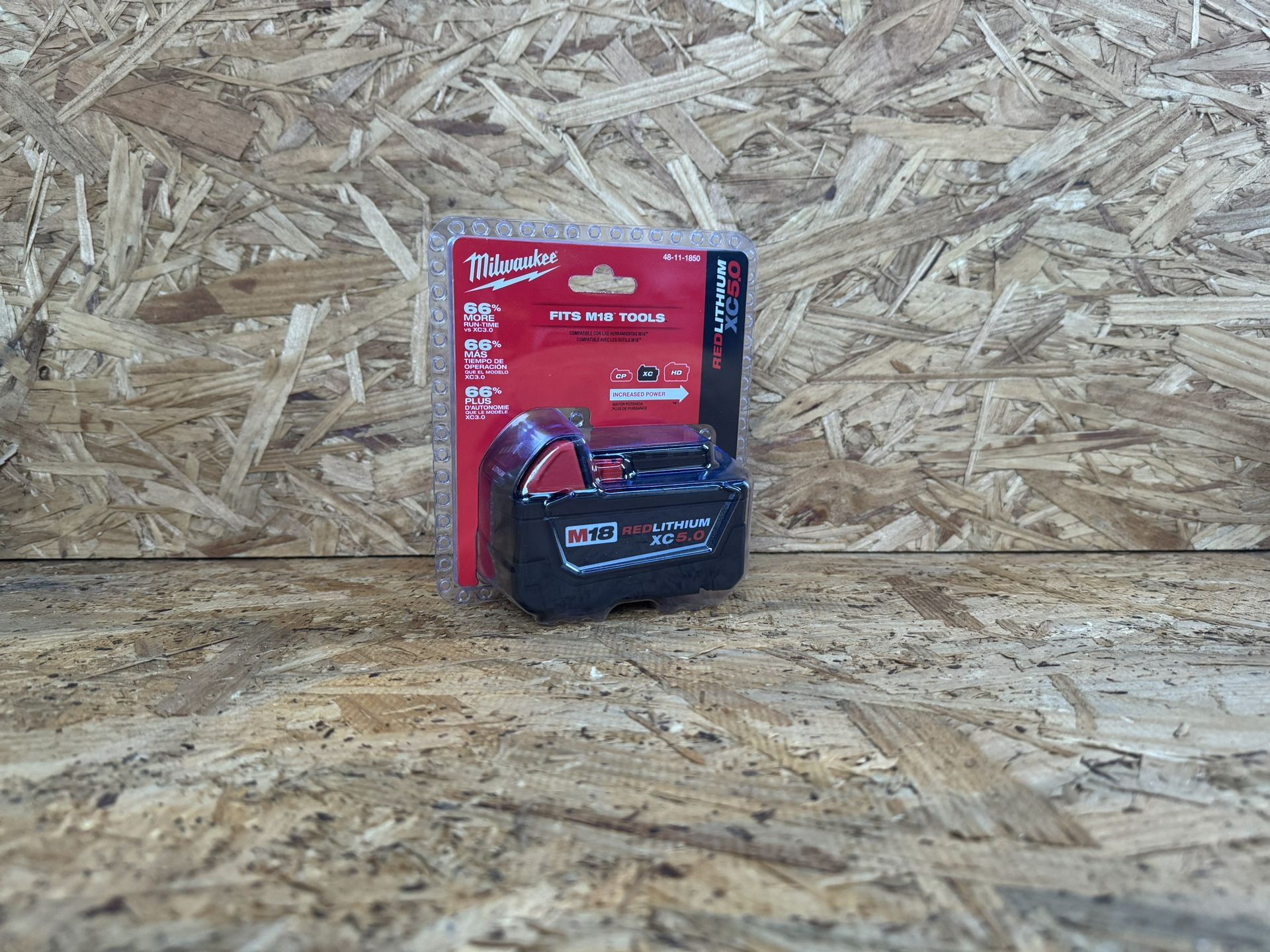 Milwaukee Battery M18 Red Lithium XC 5.0 (Each Piece)