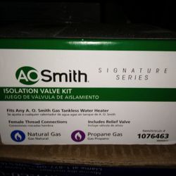 AO Smith Isolation Valve Kit 