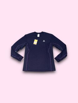 Nike ACG Dri-FIT Goat Rocks Mens L/S Winterized Top Size Small Purple FB8115-555