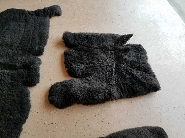 Lambs Wool Sheepskin Floor Mats Rolls Royce For Sale In Apollo