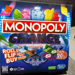 Monopoly Chance Board Game