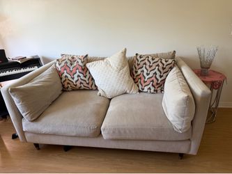 Love seat and couch
