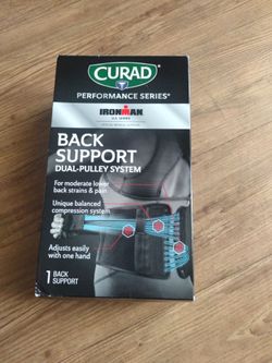 CURAD Back support dual-pulley system