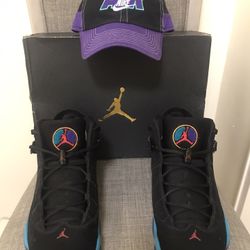 Jordan 6 Rings “Aqua” w/ Nike Hat  “Aqua” 