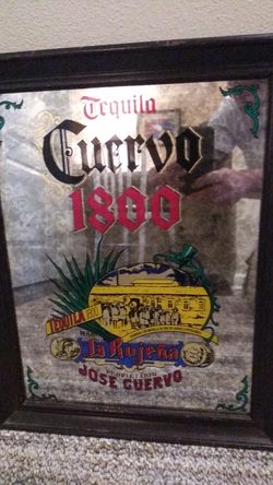 Cuervo 1800 Bar Mirror