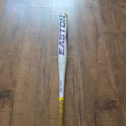 Used Amethyst Easton aluminum softball bat