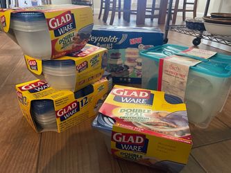 Glad Ware Food Storage Container Bundle