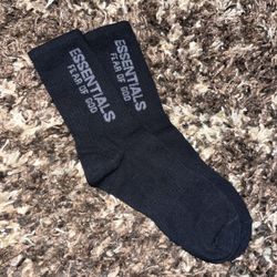 Black Essential Socks 