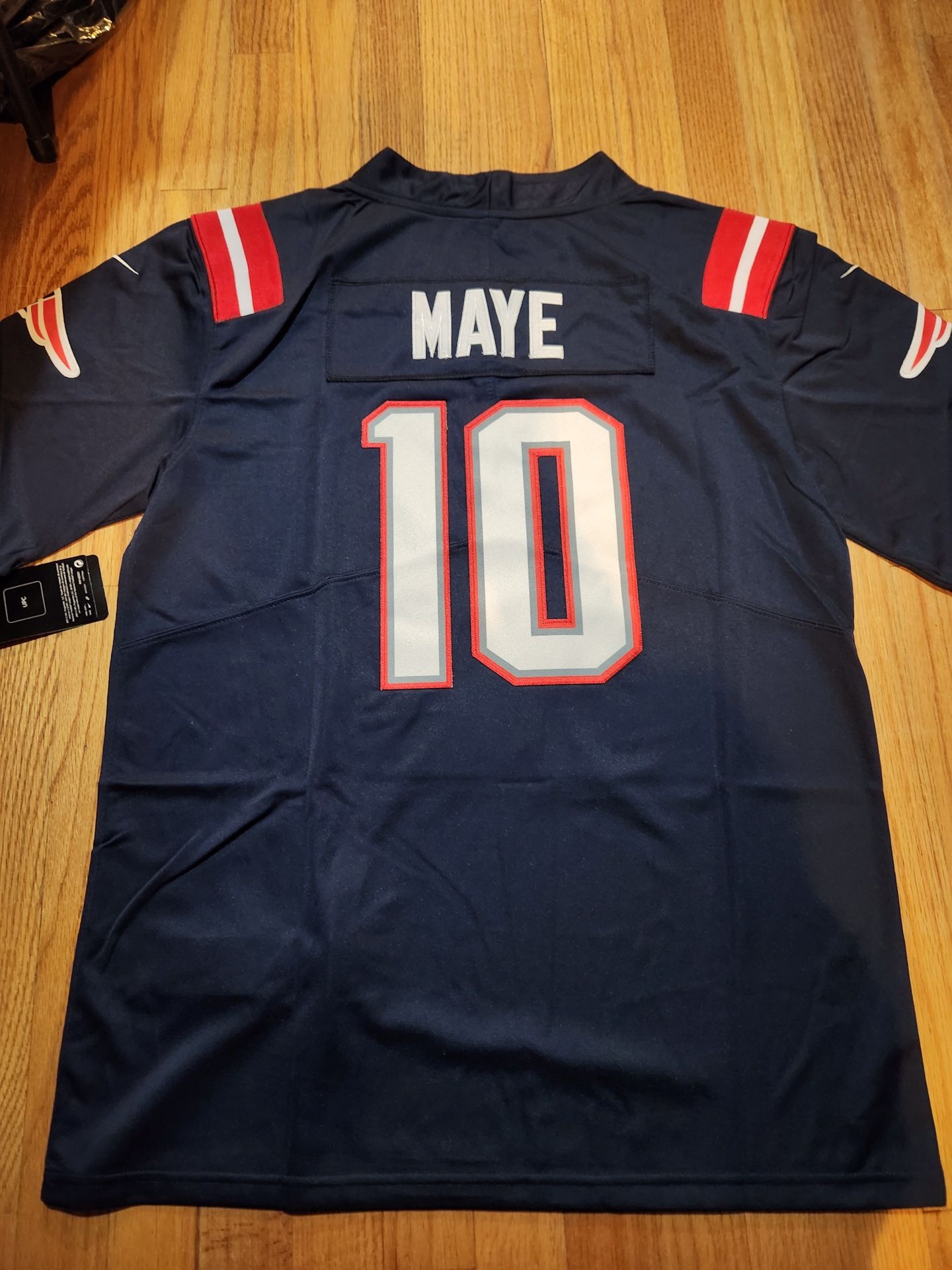 New England Patriots Diggs Maye Jersey