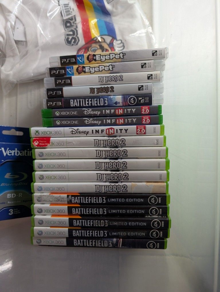 Various Video Games Xbox 360 Ps3 Playstation 3 Xbox One Cheap