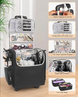 Rolling Makeup/ Hairstylist case