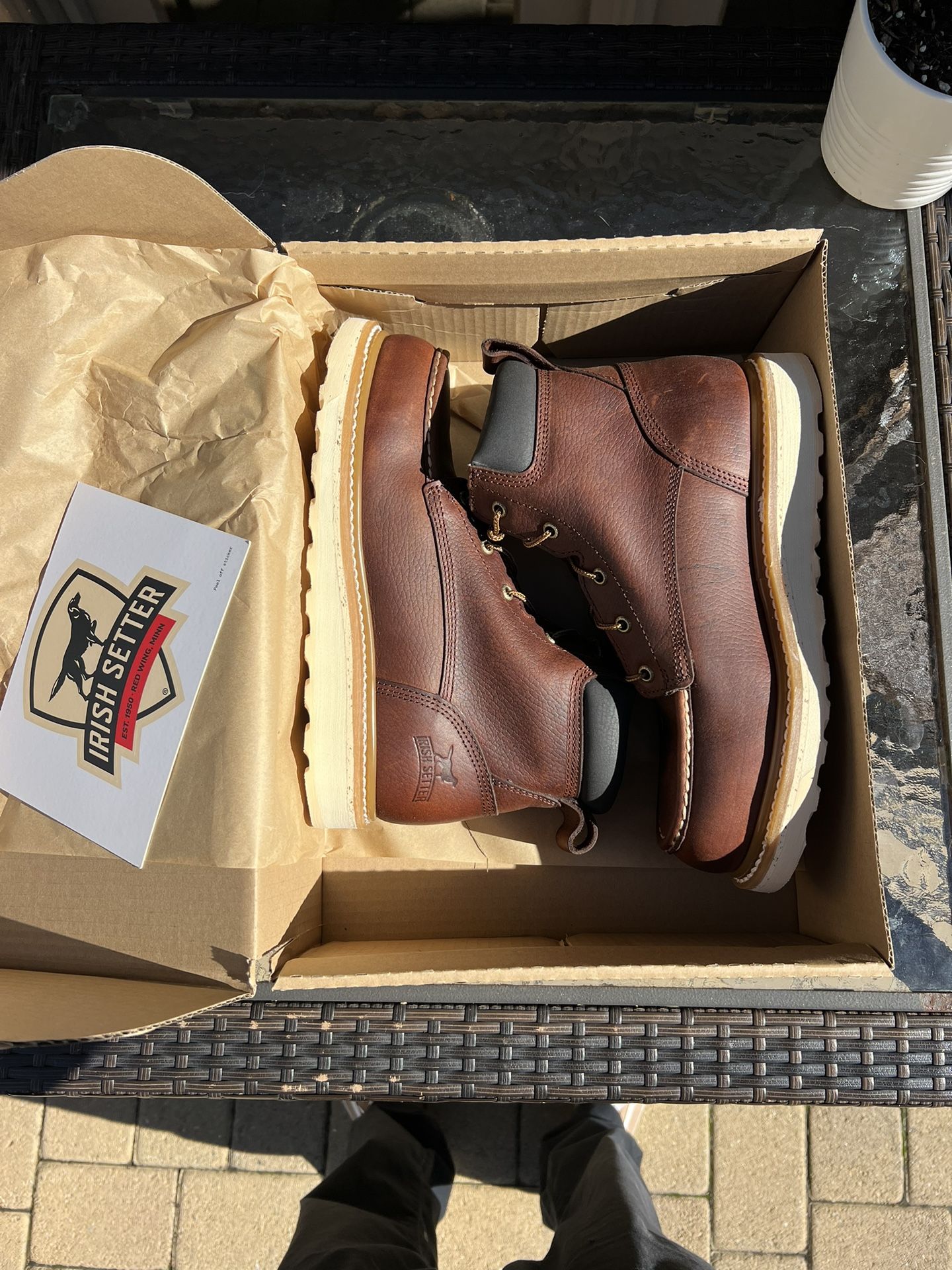 Steel Toe Boots Red Wing 