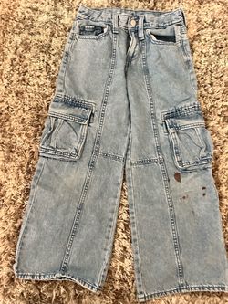 Old navy Girls baggy jeans size 8