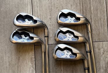 Callaway X-18 Irons RH/ 5 Irons/ Incomplete Set