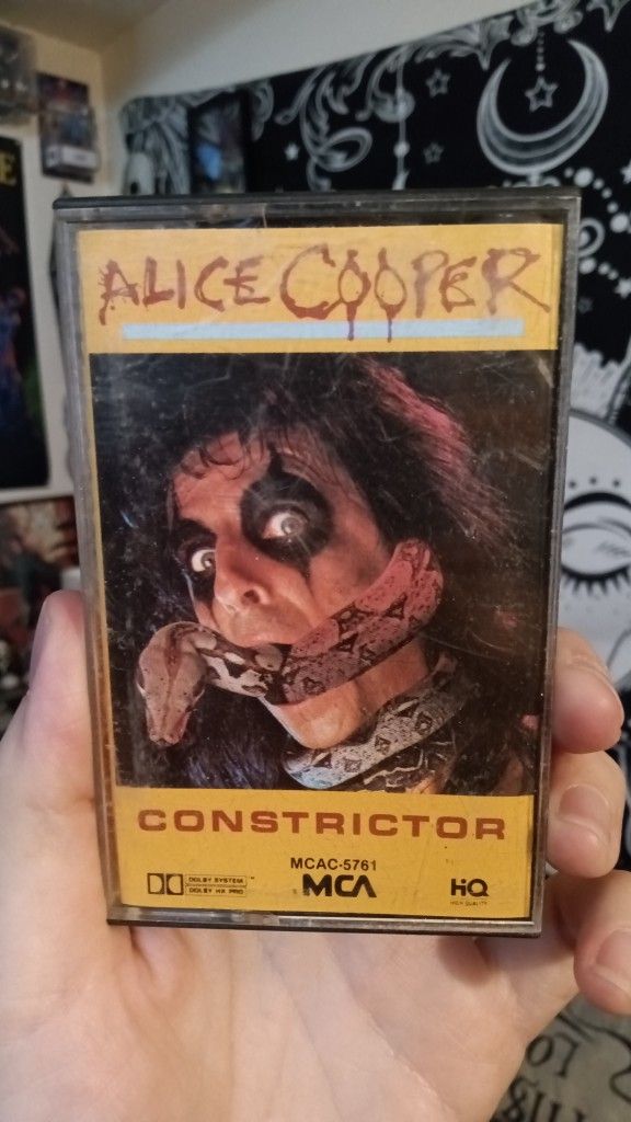 Alice Cooper Cassette Tape