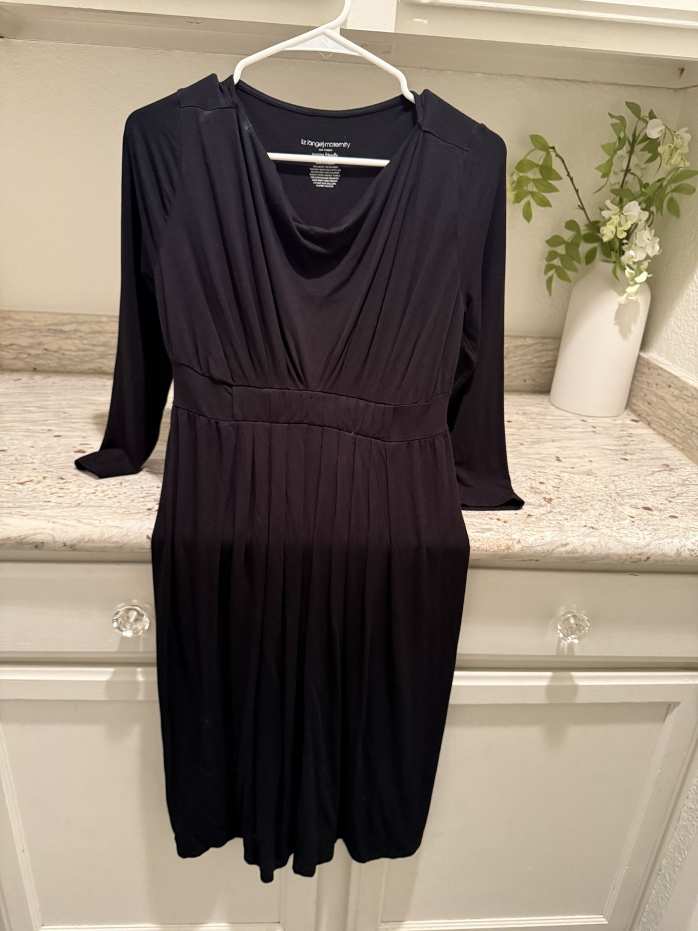 Small Black Maternity Dress