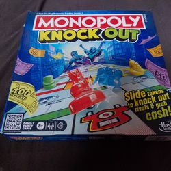 Monopoly Knockout Board Game