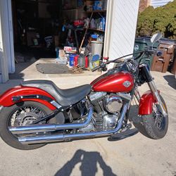 2014 Harley-Davidson Softball slim.