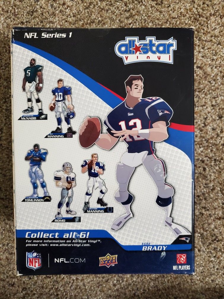 Tom Brady All Star Vinyl Upper Deck