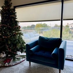 Rove Concepts Blue Sofa Armchair 