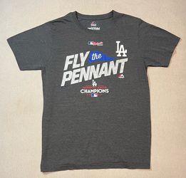 LA Dodgers 2017 NL Champions Majestic T-Shirt