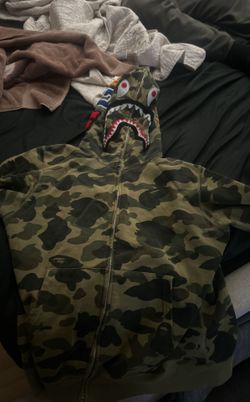 Larger Green Bape Hoodie