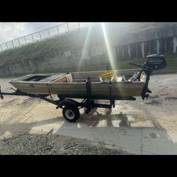 boat and trailer