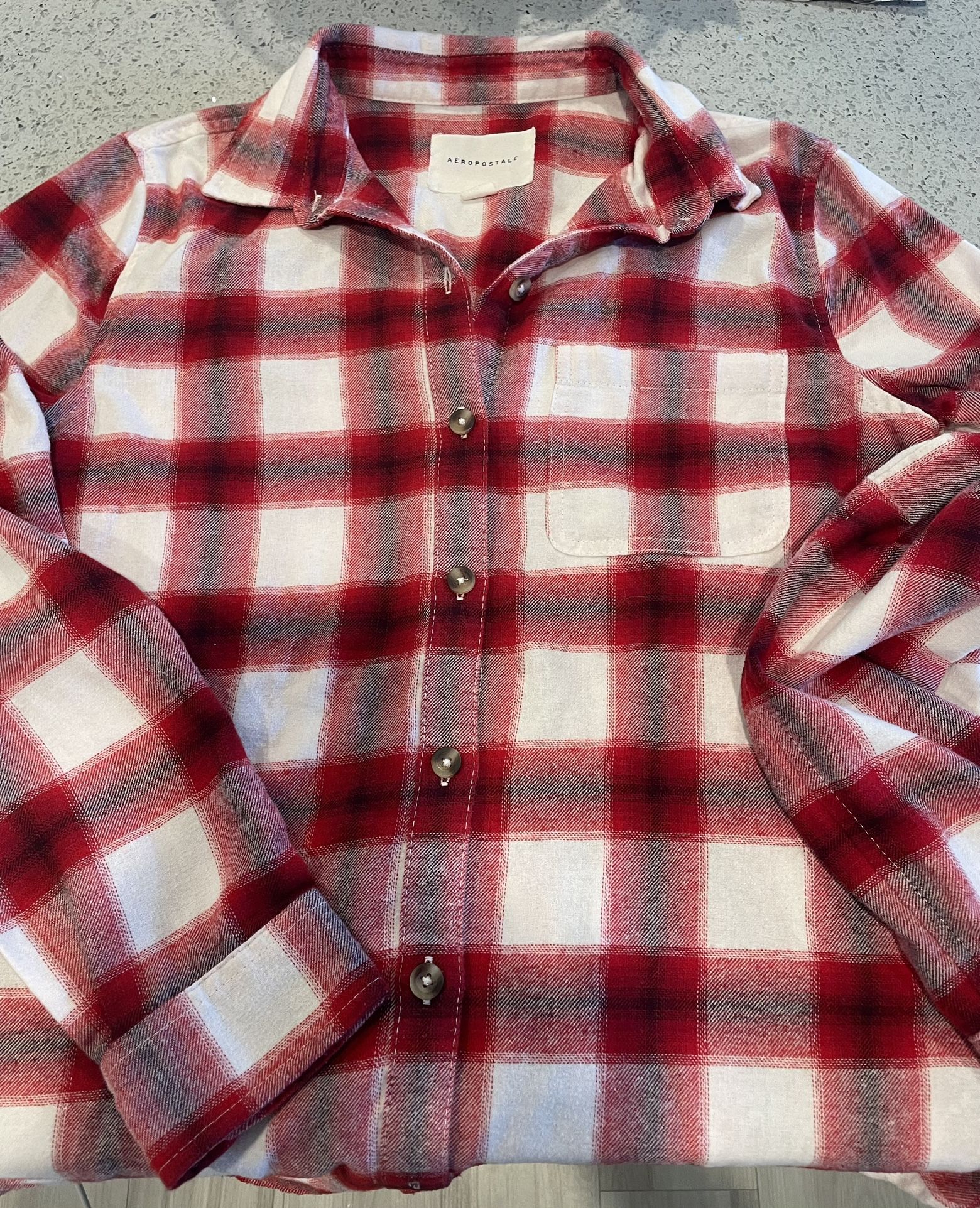 Aeropostale Unisex Flannel Shirt