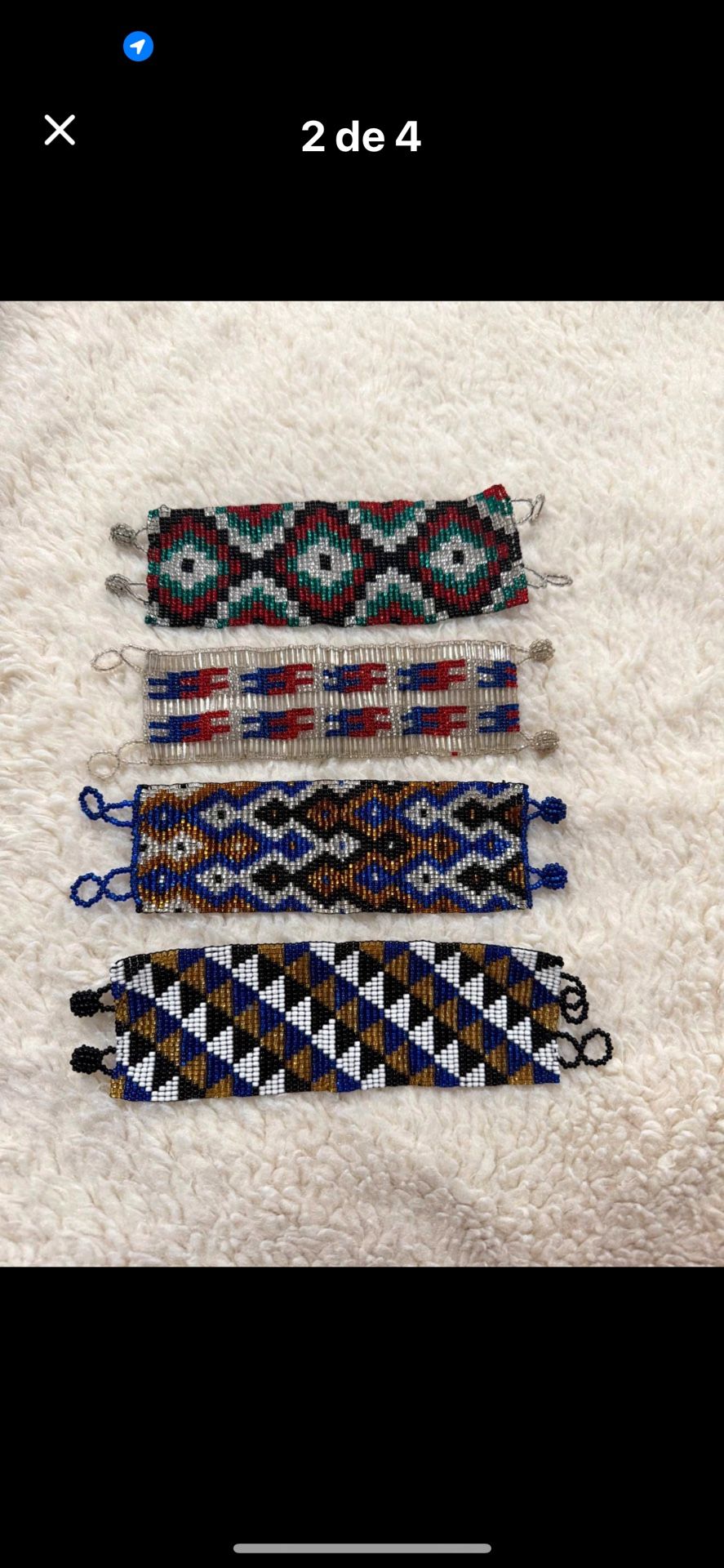Handmade Colombian Beaded Bracelet Set β $8