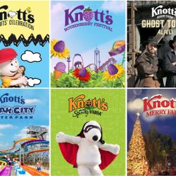 4-pack Knott’s Berry Farm Tickets 