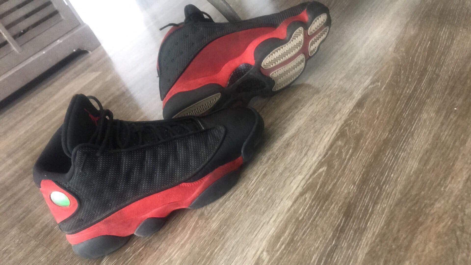 Jordan’s 13s Red/Black