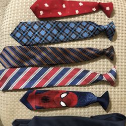 6 Boys Ties 