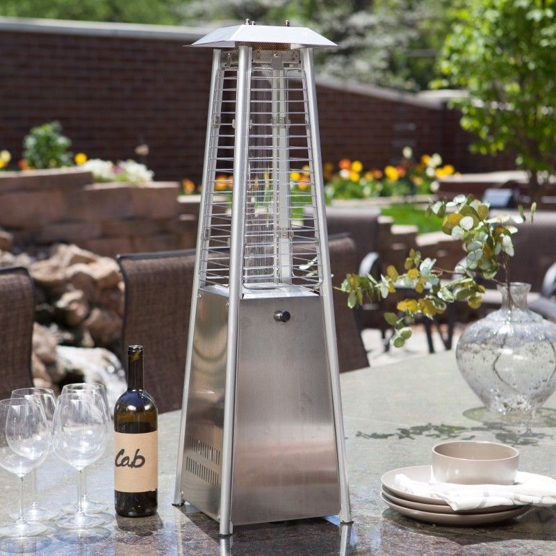 Patio Heater Pyramid Table