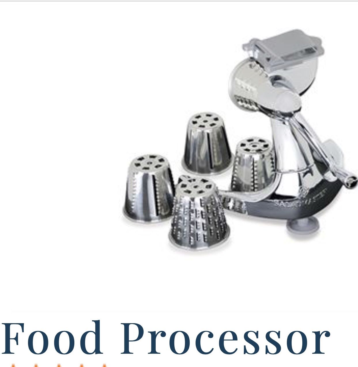 Saladmaster Food Processor for Sale in San Jose, CA OfferUp