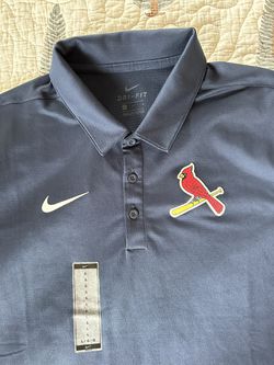 Nike Saint Louis Cardinals Polo Shirt 90$ Size L Large Mens NWT Asking Only  40$! for Sale in Des Peres, MO - OfferUp