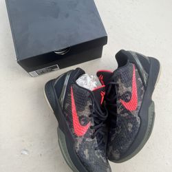 Nike Kobe 6 protro Italian camo men's size 10.5 worn 2 times with box