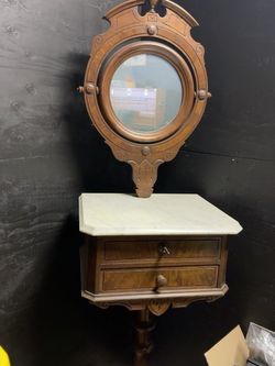 NEED GONE ASAP!! Victorian Renaissance Revival shaving stand