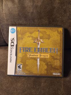 Fire Emblem: Shadow Dragon (Nintendo DS, 2009) Case Only No Game